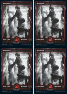 MTG - 4x (Full Art) MOUNTAIN #274 - Innistrad: Crimson Vow (C) - Picture 1 of 1
