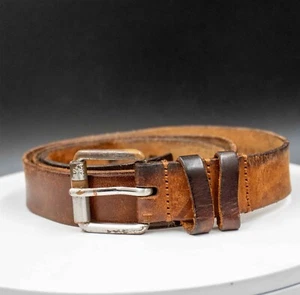 Cinturón de cuero marrón vintage COS para hombre talla M - Imagen 1 de 6