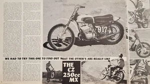 1972 ISDT CZ MX 5p Articolo test moto - Foto 1 di 1
