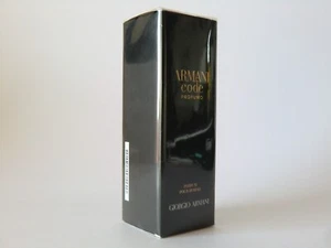 Giorgio Armani Code PERFUME Pour Homme EDP Nat Spray 60 ml -2,0 oz nuevo en caja sellado embalaje original - Imagen 1 de 6