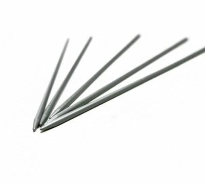 5 Stück Stricknadeln 3 mm Alu Sockenstricknadeln Strumpfstricknadeln 20 cm rund - Bild 1 von 3