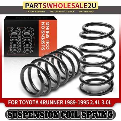2x Muelles helicoidales laterales traseros para Toyota 4Runner 1989 1990 1991 1992 1993 1994 1995 Foto 1 de 4