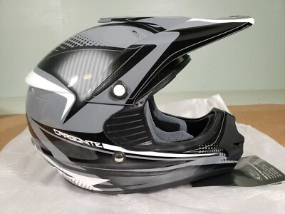 Cyber Helmet UX-23 Carbono NEGRO/GRIS Juvenil Pequeño TR#640230 Foto 1 de 4