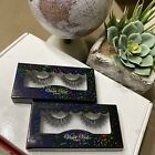 2x VIOLET VOSS Fluttery Wispy lashes Sexy and Eye Know It New Falsies Faux Mink