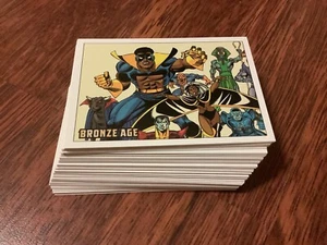 MARVEL BRONZE AGE PARALLEL COMPLETE CARD SET 81/81 (PLASTIC) 2012 RITTENHOUSE - Picture 1 of 1
