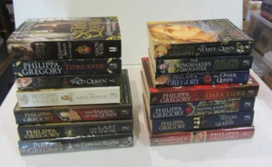 PHILIPPA GREGORY - 14 VOLUMES OF HER BESTSELLER - 2017 EDITION 2H/C 5MED 7P/B - Picture 1 of 7