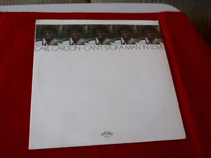 CARL CARLTON~ CAN'T STOP A MAN IN LOVE~ SEALED~ NO BARCODE~NO HOLES~NO~ SOUL LP - Picture 1 of 2