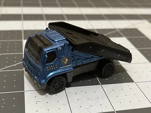 Matchbox Hero City Public Works Car Carrier #16 Blue, C129B - Picture 1 of 5
