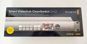 Blackmagic Design - Smart Videohub CleanSwitch 12 x 12 6G-SDI - New Open Box