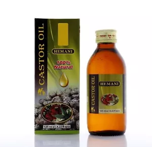Aceite de ricino HEMANI 125 ml - Imagen 1 de 5