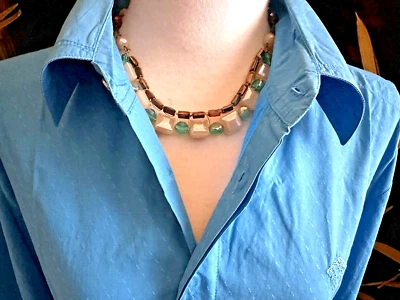 VERSACE JEANS COUTURE WOMEN GORGEOUS TURQUOISE BLUE LONG SLEEVE SHIRT DRESS M - Image 1 of 4