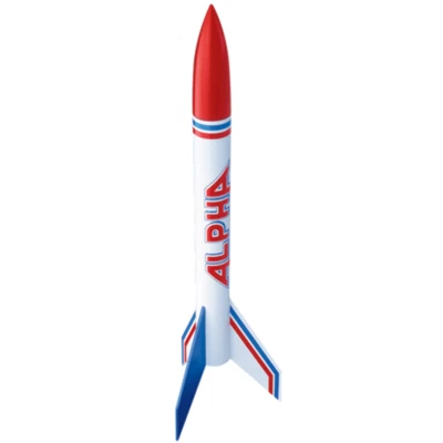 ESTES 1225 Alpha (Skill Level 1) Model Rocket Kit - Image 1 of 3