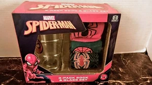 Pacchetto 3 calze e bicchieri Marvel Spiderman set regalo 🕸️🕸️ - Foto 1 di 2