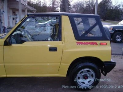 Ventanas tintadas 95-98 Suzuki Sidekick Geo Tracker techo blando negro Foto 1 de 2