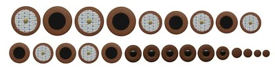 Precision Alto Saxophone Pads, Compatible with Yamaha YAS 23