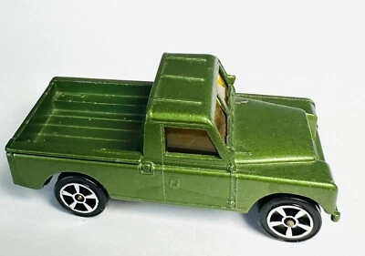 Vintage 1978 Corgi Juniors Whizzwheels Diecast 1/64 Green Land Rover Britain VGC - Image 1 of 4