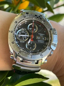 Tissot T-Race Watch Chronograph Automatic Limited Edition Mens 44mm T027414 - Picture 1 of 12