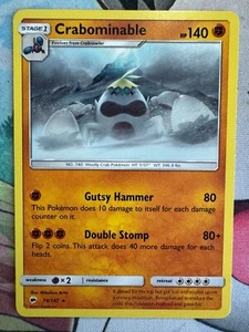 Crabominable Non Holo English Pokemon TCG BKR360 - Picture 1 of 1