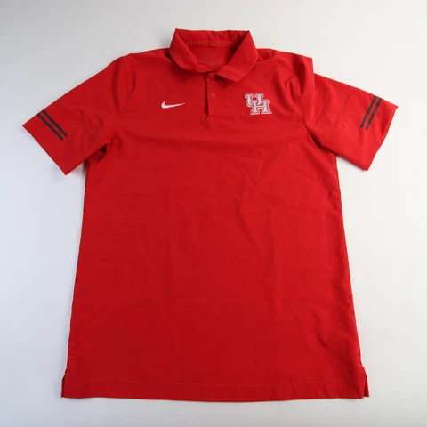 Houston Cougars Nike Polo Men's Red New Cover