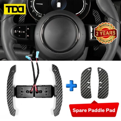 Carbon Fiber Magnetic Paddle Shifters for TMini F54 F55 F56 F57 F60 Cooper S/JCW - Bild 1 von 4