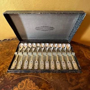 Vintage Gero Zilvium Silver Plated Spoons Set - Bild 1 von 6