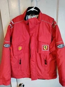 Ferrari Red Jacket Men’s Size Large Vintage 1999 Rare - Picture 1 of 11