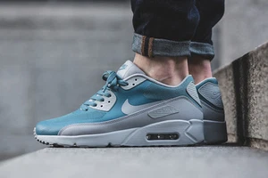 Nike Air Max 90 Ultra 2.0 Essential “Smokey Blue” 875695-001 Mens Sz 10.5 Retro - Picture 1 of 9