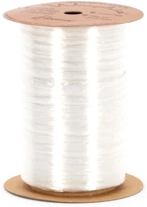 Berwick Wraphia Pearlescent Raffia Ribbon 1/4-Inch by 100-Yard, (300 feet) WHITE - Picture 1 of 1