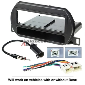 Complete Radio Installation Dash Kit Single Din Panel Bezel - Picture 1 of 4