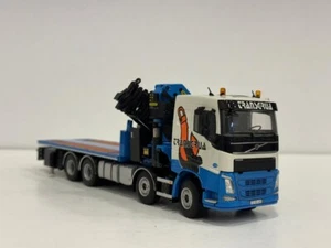 WSI truck models, Volvo FH4 8X4 Rigid Flatbed+Palfinger PK 92002 SH, TRANSGRUA - Picture 1 of 10