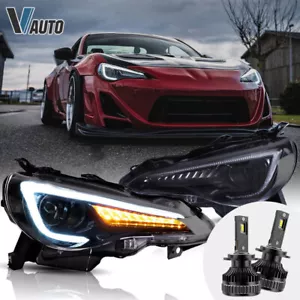 Faros LED VLAND para Toyota 86 Subaru BRZ Scion FR-S bombillas LED secuenciales - Imagen 1 de 10