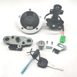2 wires Ignition Switch Fuel Gas Cap Seat Lock Key Set For Suzuki GSX250R 18-22 - Picture 1 of 7