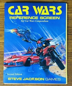 CAR WARS REFERENCE SCREEN FOR COMPENDIUM Second Edition 2nd NEW by Steve Jackson - Picture 1 of 5