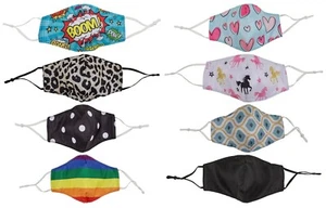 Mund Nasen Schutz Maske 3-lagig Gesichtsmaske Waschbar Behelfsmaske »Fancy« - Bild 1 von 9