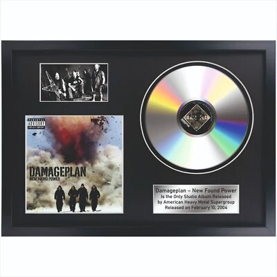 Damageplan – New Found Power  / CD /  Souvenir in black frame / Rock Memorabilia - Image 1 of 4