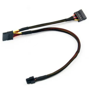 Mini 6Pin to Double 15pin Cable for 3268 3660 Mainboards Expanded Storage Option - Photo 1/8