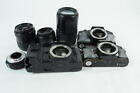 Lot of Olympus Auto Focus SLR Film Cameras & Lenses - Parts or Repair #G818
