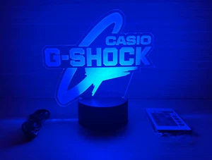 Casio G-Shock GB Frogman MR-G GWF Man Cave Stand GSHOCK LED Lampe RGB Logo - Bild 1 von 9