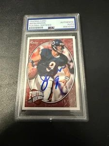 Jim McMahon Chicago Bears signed autograph 2008 Upper Deck PSA football card - Picture 1 of 2