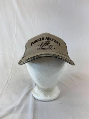 Gorra de béisbol Parker Airport gorra con tirantes malla trasera Granbury camuflada avión Foto 1 de 4