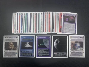 Star Wars CCG SWCCG A New Hope Ilimitado LOTE de 34 Raras Conquista Tantive IV - Imagen 1 de 4