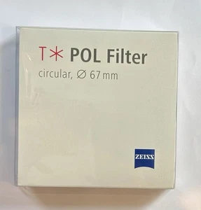 Carl Zeiss T* POL Circular Polarizer Lens Cpl Filter Variable Nd Film UV 67 mm - Picture 1 of 13