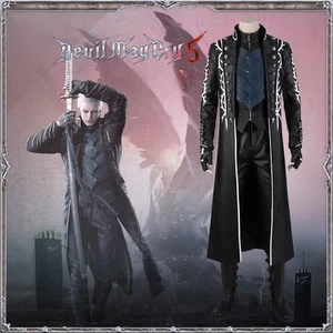 Devil May Cry 5 Vergil Cosplay Windbreaker Complete Game Set Halloween Costume - Picture 1 of 15