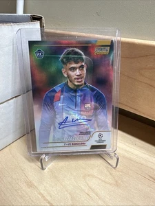 2022 Topps Stadium Club Chrome Abde Ezzalzouli Gold Rookie Auto RC - Picture 1 of 2