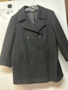 Vintage Noble Fashions Pavone Misto Lana Nero Cottage Academia - Foto 1 di 4