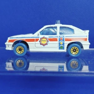 MY FIRST MATCHBOX VAUXHALL ASTRA/ OPEL KADETT POLICE LL-111. BLUE YELLOW WHEELS - Picture 1 of 11