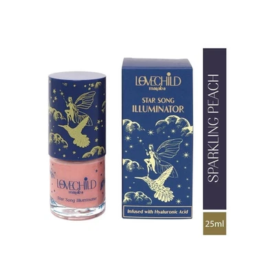 LoveChild Masaba Star Song Illuminator - Sparkling Peach - Peach | 25ml - Image 1 of 4