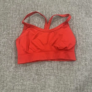 Gymshark Sweat Seamless Sport BH leichter Halt stark rot Gr. Medium - Bild 1 von 3