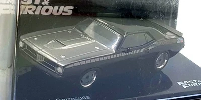DeAgostini 1/43 Scale F220CMC032 Fast and Furious Plymouth Barracuda - Black — 第 1/4 张图片