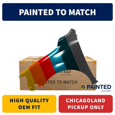 Driver Fender pintado para combinar com Nissan Datsun Nv1500/2500 12-21 631011Pa0A - Imagem 1 de 4